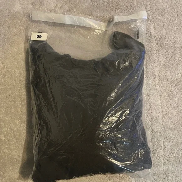 Ariat Women XL Black Studded Sleeve Logo Hoodie Sweatshirt Pullover Cotton Blend - Picture 10 of 10